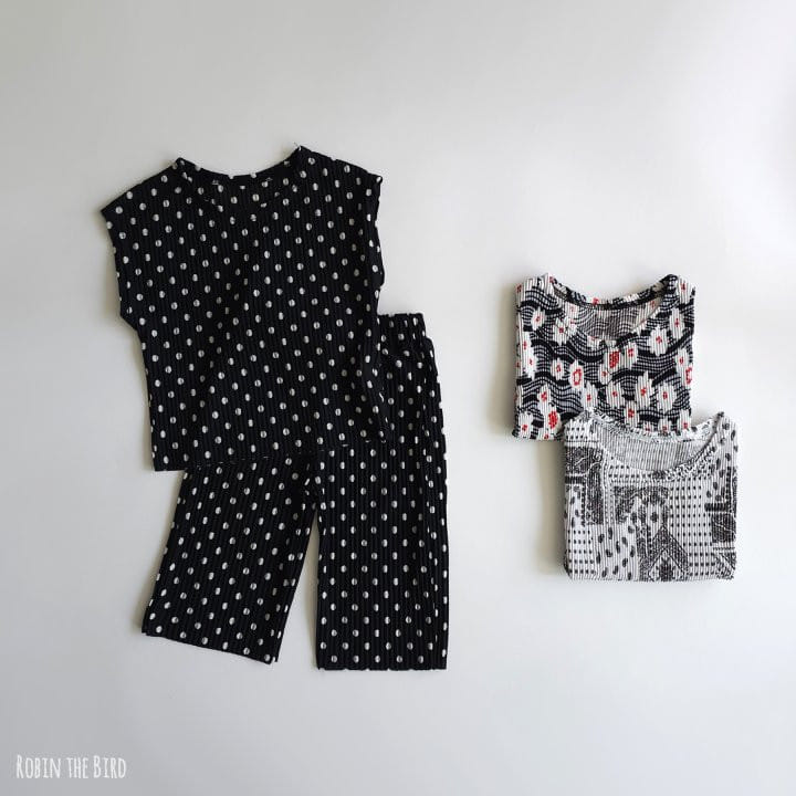 Saerobin - Korean Children Fashion - #littlefashionista - Pleats Wrinkle Sleeveless Tee - 11