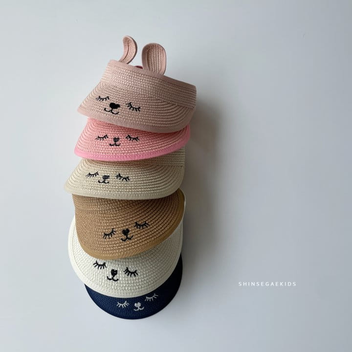Shinseage Kids - Korean Children Fashion - #childofig - Rabbit Face Sun Cap - 11