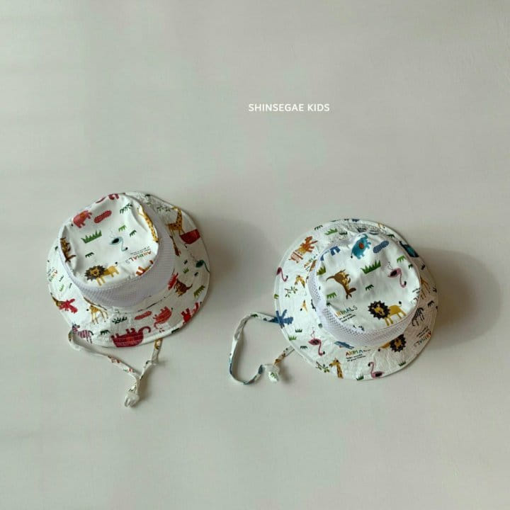 Shinseage Kids - Korean Children Fashion - #childofig - Mesh Animal Safari Hat - 4