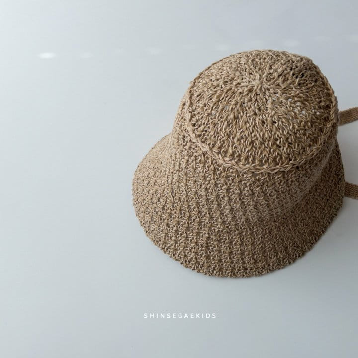 Shinseage Kids - Korean Children Fashion - #childrensboutique - Knitted Jisa Pattern Bonnet - 3