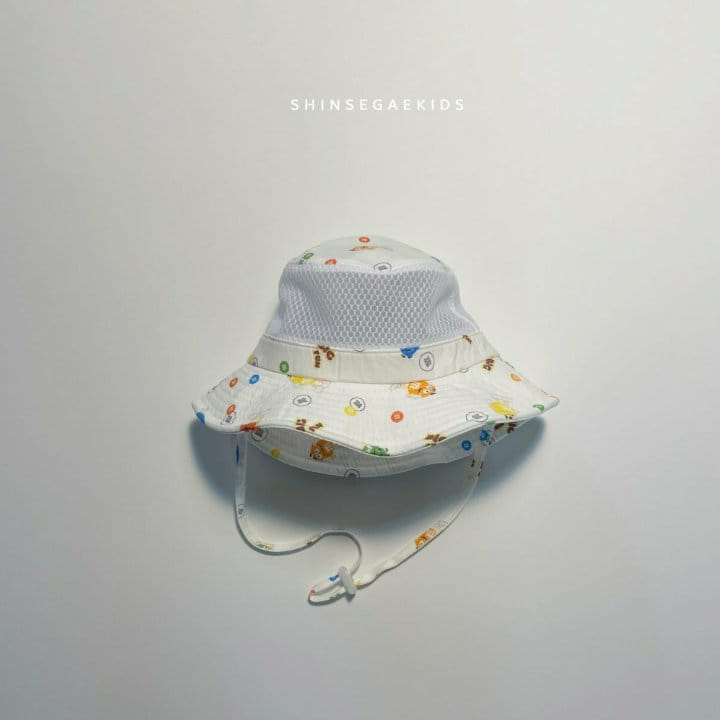 Shinseage Kids - Korean Children Fashion - #childrensboutique - M Mesh Safari Hat - 2