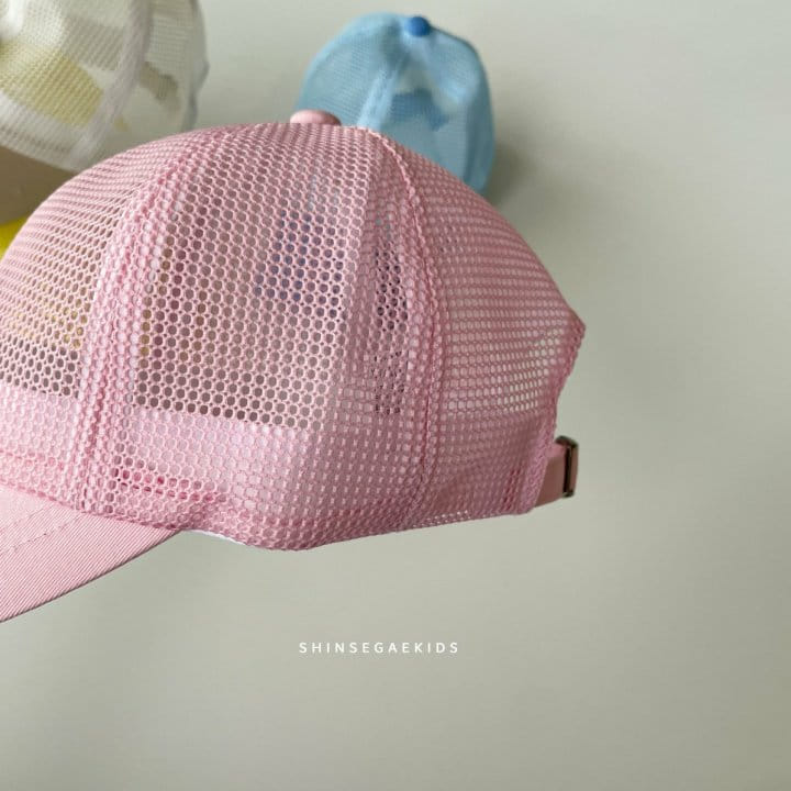 Shinseage Kids - Korean Children Fashion - #discoveringself - Mini Smile Mesh Ball Cap - 7
