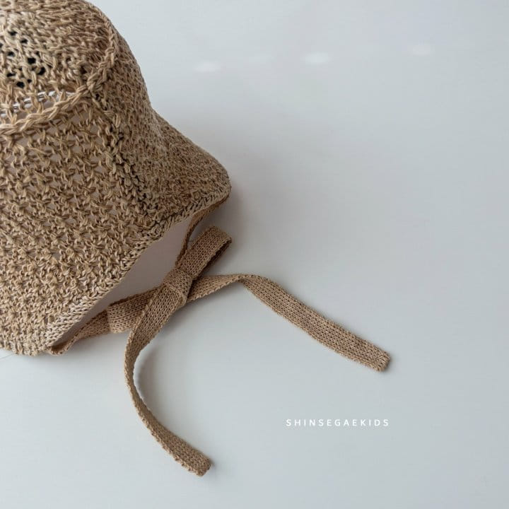 Shinseage Kids - Korean Children Fashion - #discoveringself - Knitted Jisa Pattern Bonnet - 5