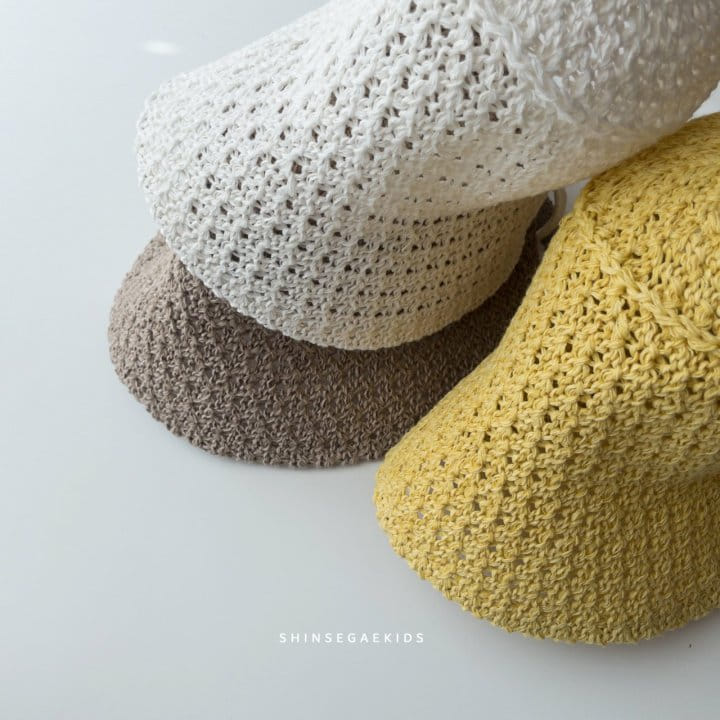 Shinseage Kids - Korean Children Fashion - #fashionkids - Knitted Jisa Pattern Bonnet - 6