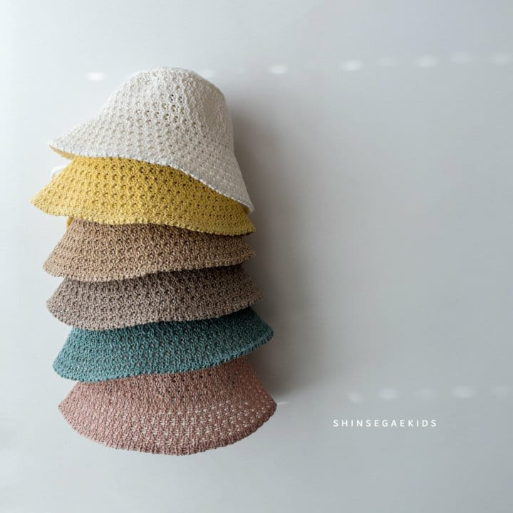 Shinseage Kids - Korean Children Fashion - #kidsstore - Knitted Jisa Pattern Bonnet - 8