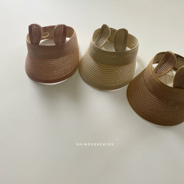 Shinseage Kids - Korean Children Fashion - #kidzfashiontrend - Rabbit Lace String Sun Cap