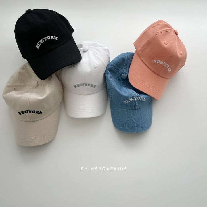 Shinseage Kids - Korean Children Fashion - #littlefashionista - New York Muzi Ball Cap - 2