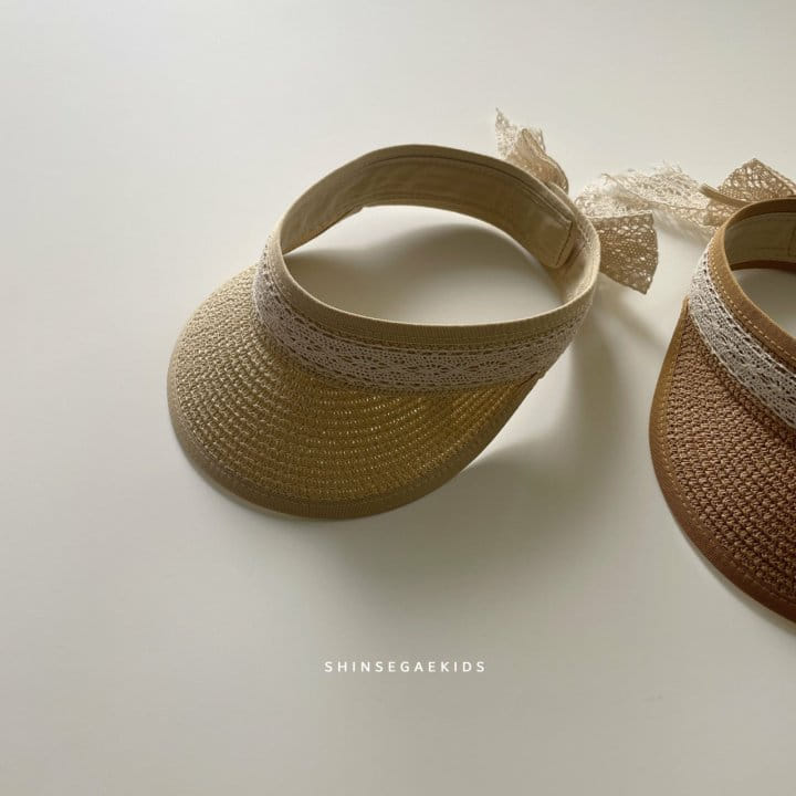 Shinseage Kids - Korean Children Fashion - #stylishchildhood - Lace Jisa Sun Cap - 6