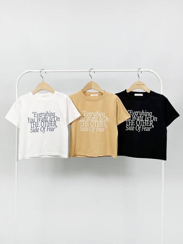 Sienne - Korean Women Fashion - #momslook - Everything Slim Short Sleeve Tee - 9