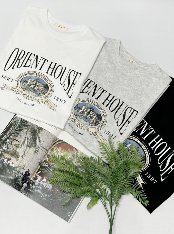 Sienne - Korean Women Fashion - #momslook - Orient Box Short Sleeve Tee - 11