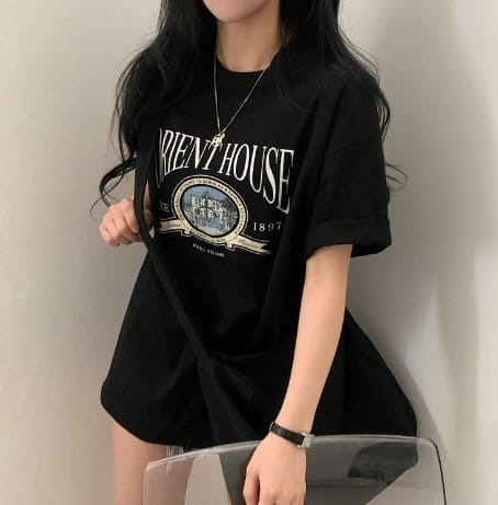 Sienne - Korean Women Fashion - #momslook - Orient Box Short Sleeve Tee - 7