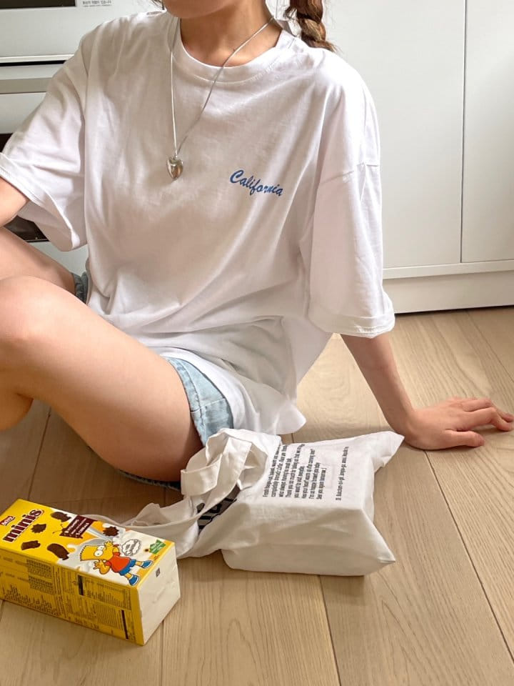 Sienne - Korean Women Fashion - #momslook - Holly Box Short Sleeve Tee - 6