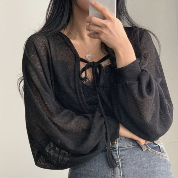 Sienne - Korean Women Fashion - #shopsmall - Bolero Cardigan - 2