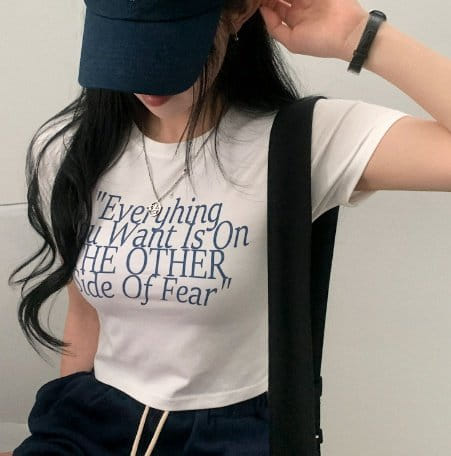Sienne - Korean Women Fashion - #thatsdarling - Everything Slim Short Sleeve Tee