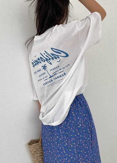 Sienne - Korean Women Fashion - #womensfashion - Holly Box Short Sleeve Tee