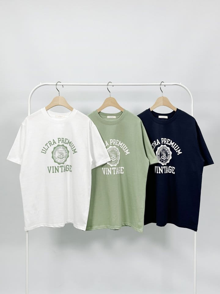 Sienne - Korean Women Fashion - #womensfashion - Ultra Short Sleeve Tee - 5