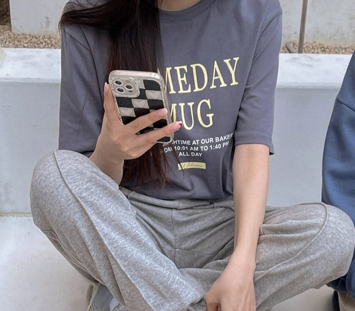 Sienne - Korean Women Fashion - #momslook - Mug Short Sleeve Tee - 4