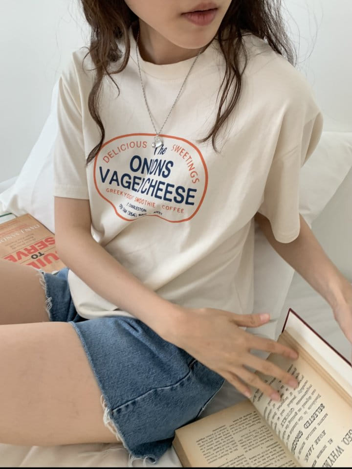 Sienne - Korean Women Fashion - #womensfashion - Onions Crop Short Sleeve Tee - 6