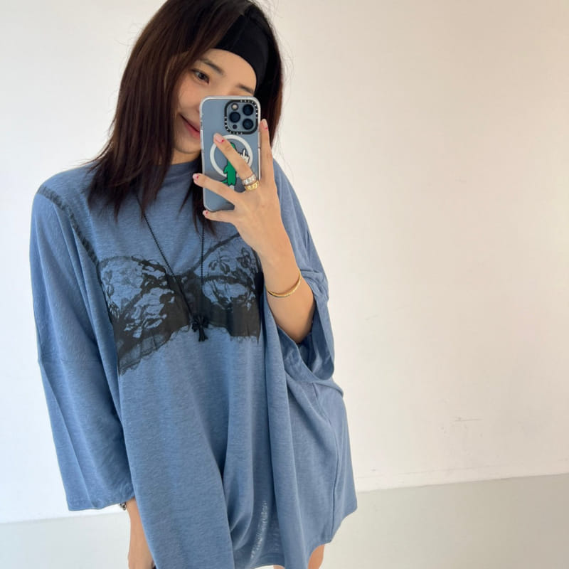 Solar - Korean Women Fashion - #momslook - Bra Top Tee - 5