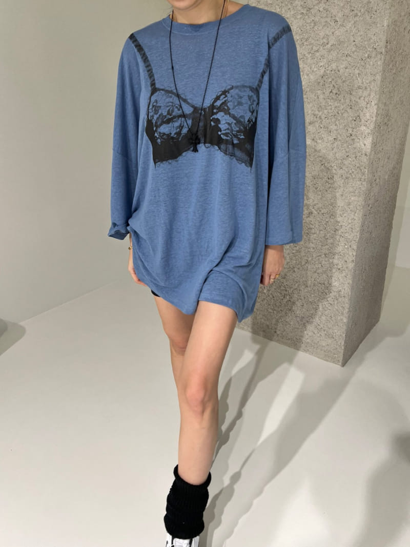 Solar - Korean Women Fashion - #momslook - Bra Top Tee - 7