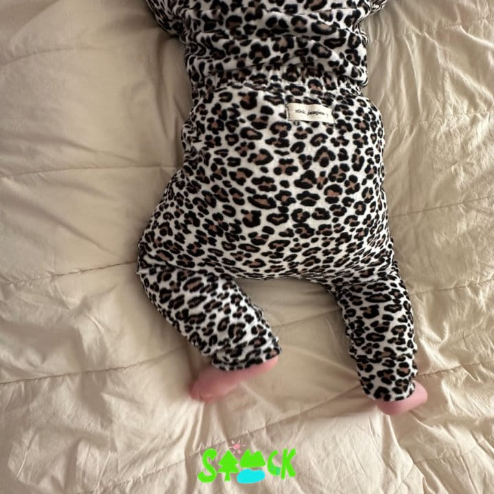 Stick - Korean Baby Fashion - #babyfashion - Cat Top Bottom Set - 6