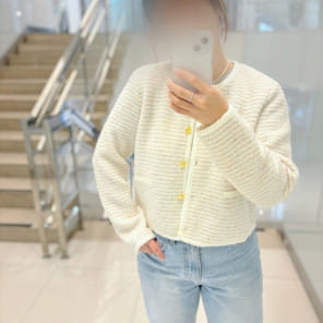 T.j - Korean Children Fashion - #littlefashionista - Adult Celin Knit Jacket 