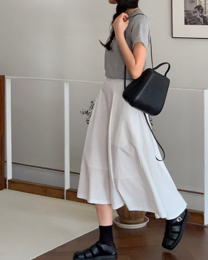 Taejoon - Korean Women Fashion - #momslook - Ribbon Tee - 6