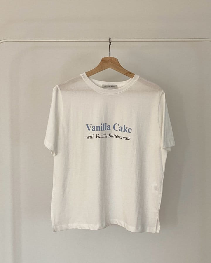 Taejoon - Korean Women Fashion - #vintagekidsstyle - Vanilla Tee - 4