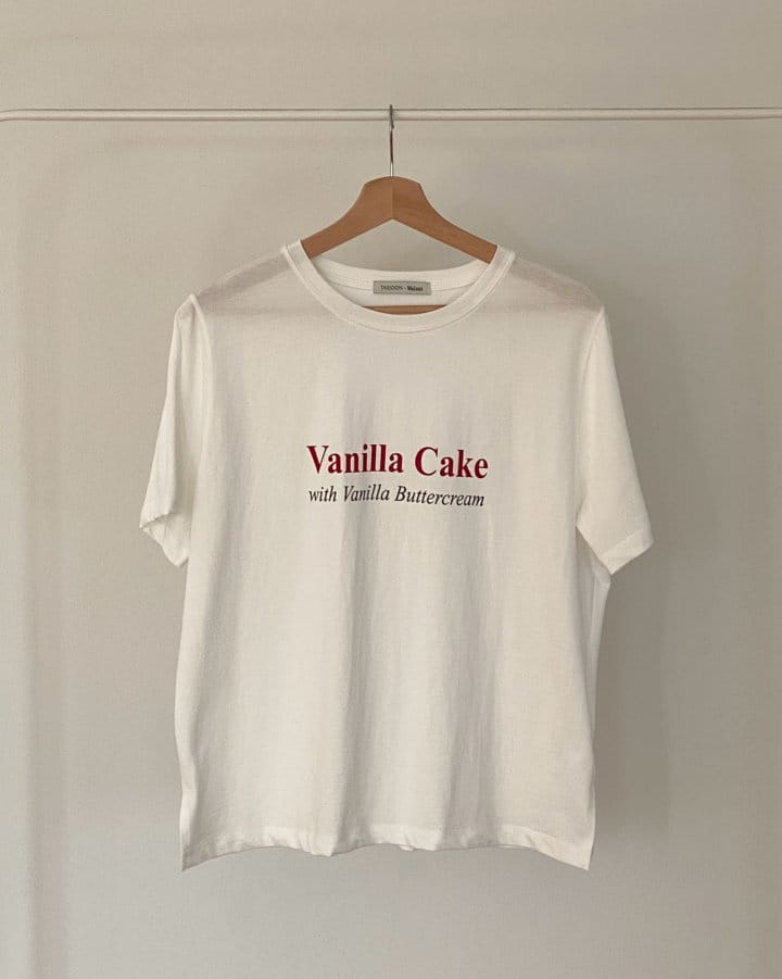 Taejoon - Korean Women Fashion - #restrostyle - Vanilla Tee - 5
