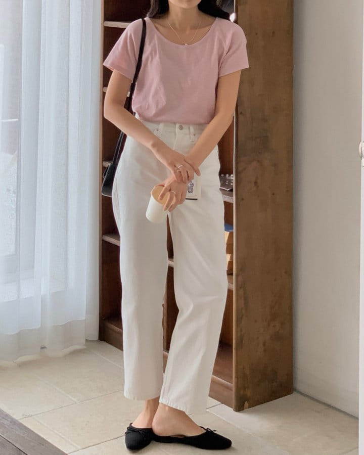 Taejoon - Korean Women Fashion - #shopsmall - Slip Tee - 5