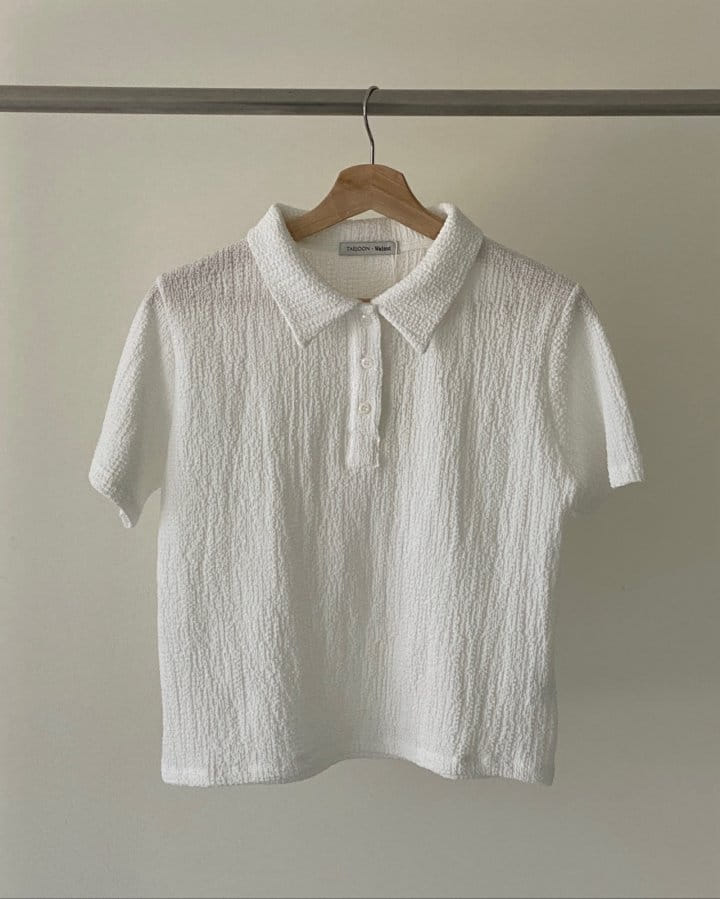Taejoon - Korean Women Fashion - #womensfashion - Wave Tee - 5