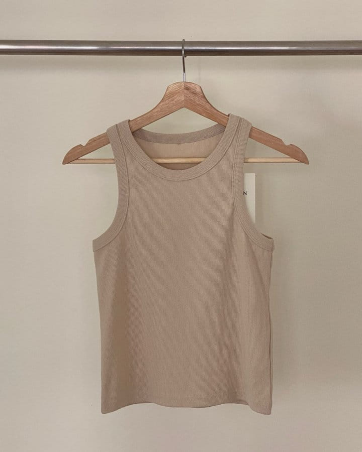 Taejoon - Korean Women Fashion - #womensfashion - Rib Sleeveless Tee - 8