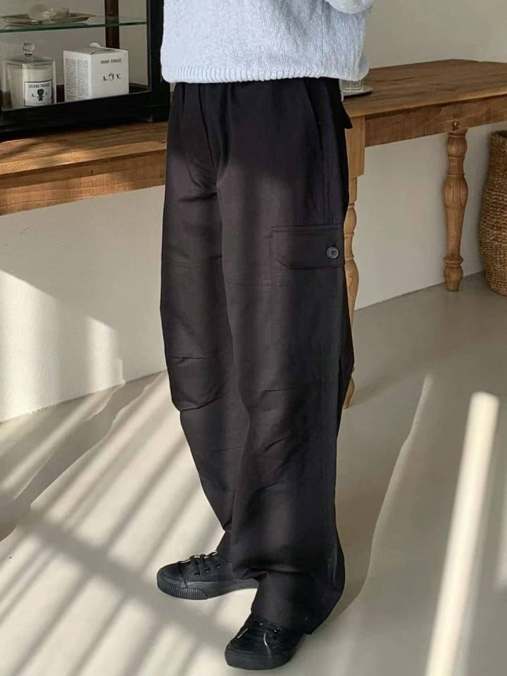 Taf - Korean Women Fashion - #womensfashion - 24 Belt Cargo Pants - 4