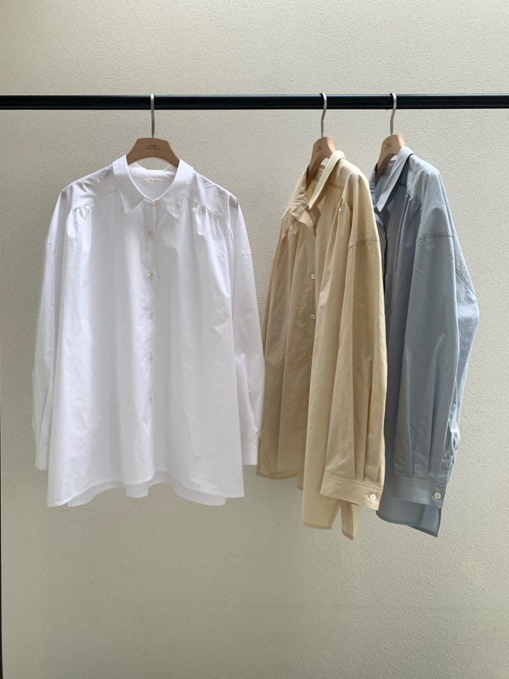 Taf - Korean Women Fashion - #momslook - Kai Shirring Shirt - 10