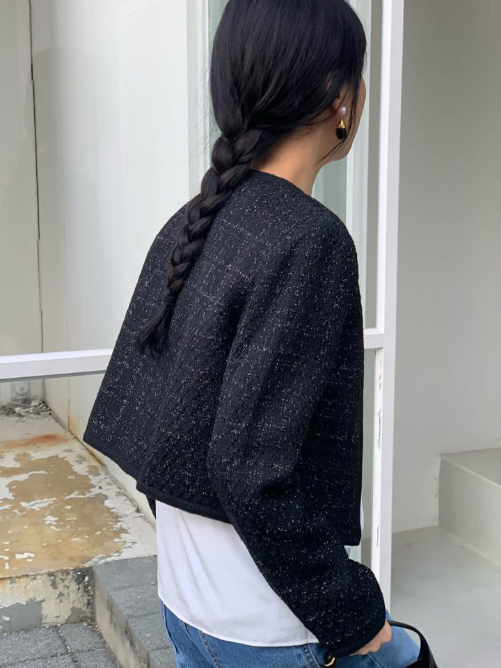 Taf - Korean Women Fashion - #momslook - Jenny Tweed Jacket - 11