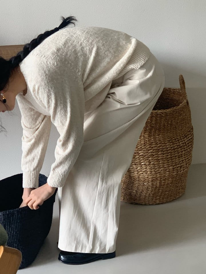 Taf - Korean Women Fashion - #momslook - Owe Raglan Knit - 5