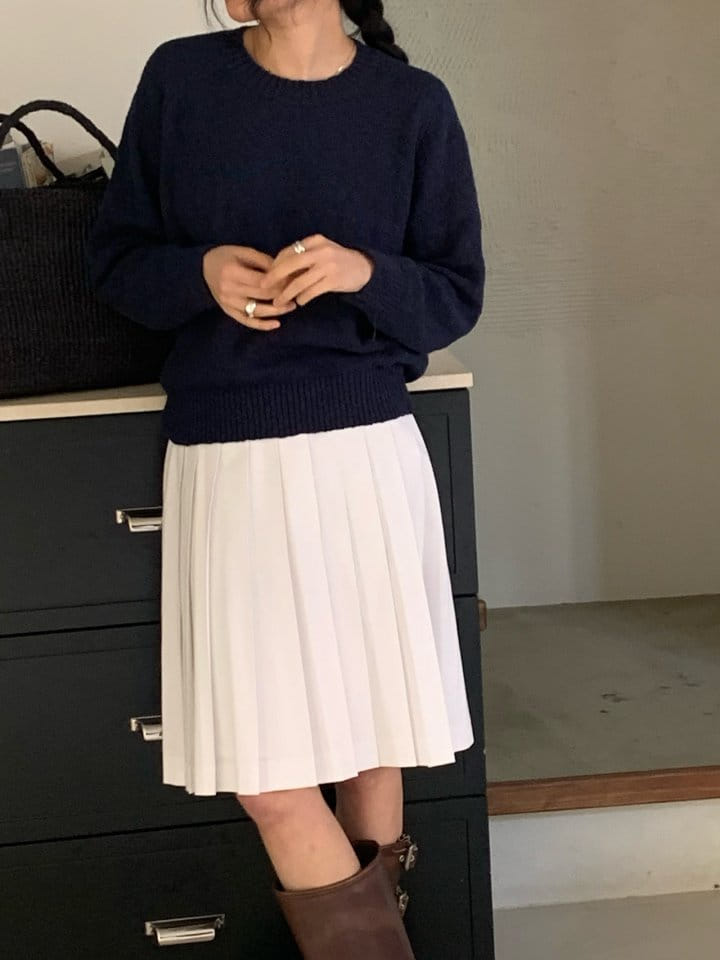 Taf - Korean Women Fashion - #momslook - Owe Raglan Knit - 7