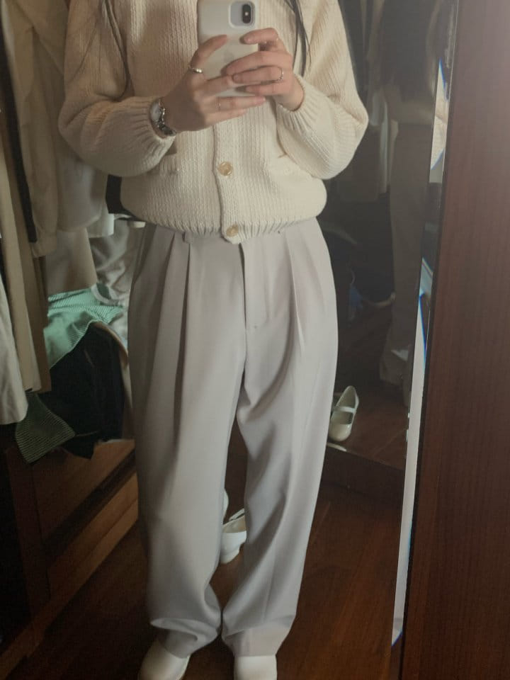 Taf - Korean Women Fashion - #momslook - Classic Slacks 