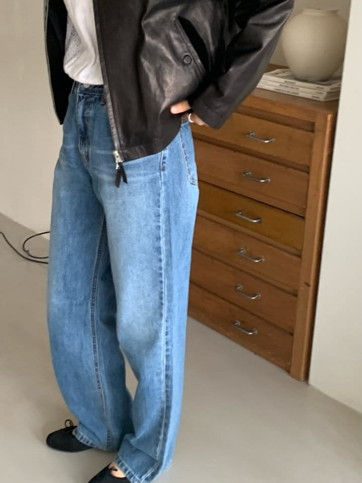 Taf - Korean Women Fashion - #momslook - Guinness Denim Pants - 6