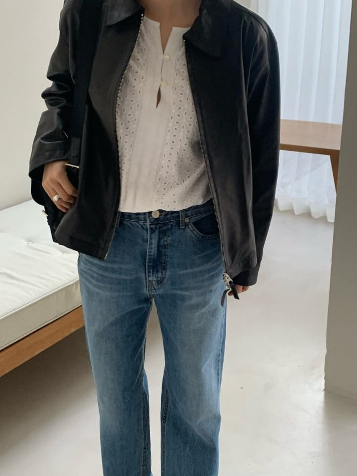 Taf - Korean Women Fashion - #momslook - Guinness Denim Pants - 9