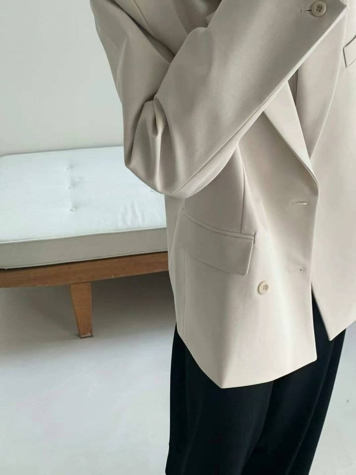 Taf - Korean Women Fashion - #romanticstyle - Hunt Double Jacket - 8