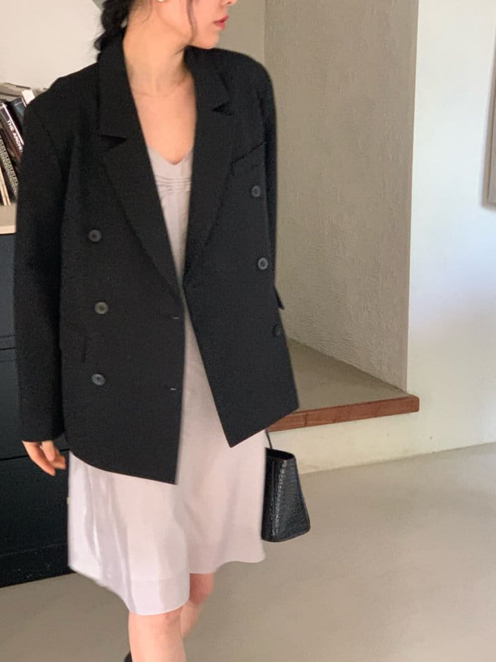 Taf - Korean Women Fashion - #womensfashion - Hunt Double Jacket - 4