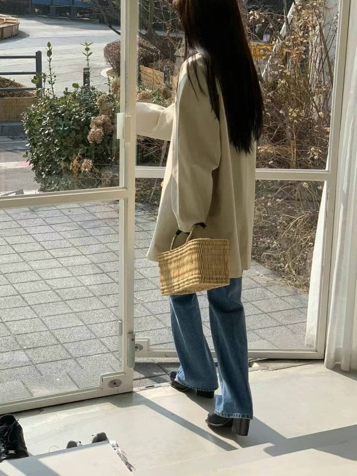 Taf - Korean Women Fashion - #vintageinspired - Easy Single Trench Coat - 2