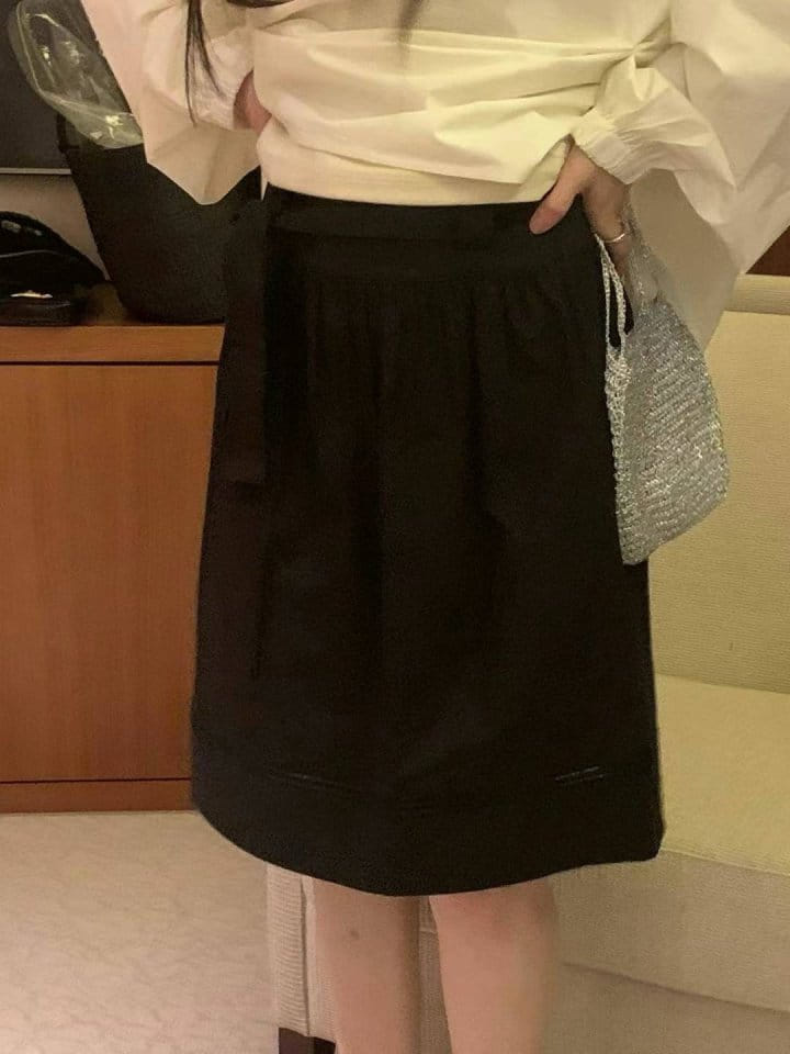 Taf - Korean Women Fashion - #womensfashion - Coco Ribbon Skirt - 10