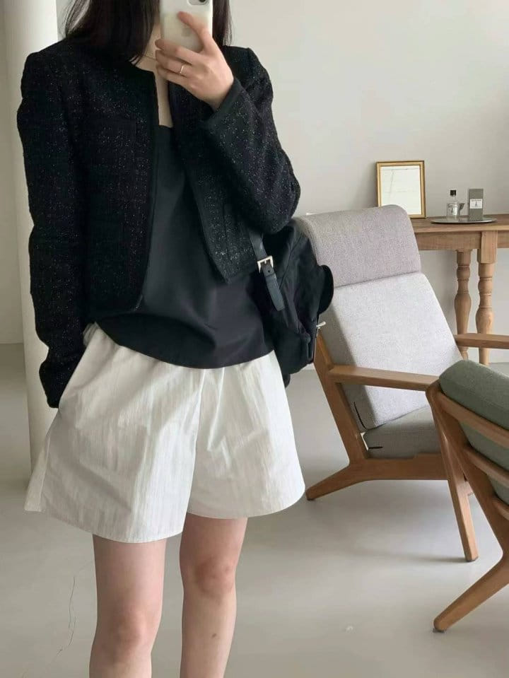 Taf - Korean Women Fashion - #momslook - Boxer Short Pants - 4