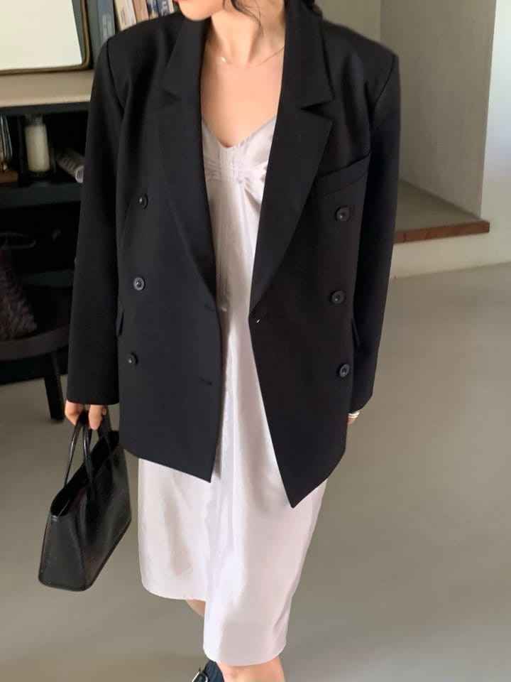 Taf - Korean Women Fashion - #womensfashion - Hunt Double Jacket - 3