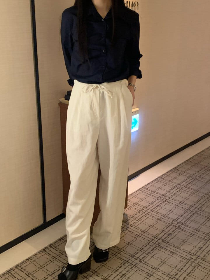 Taf - Korean Women Fashion - #womensfashion - Sui String Pants - 3
