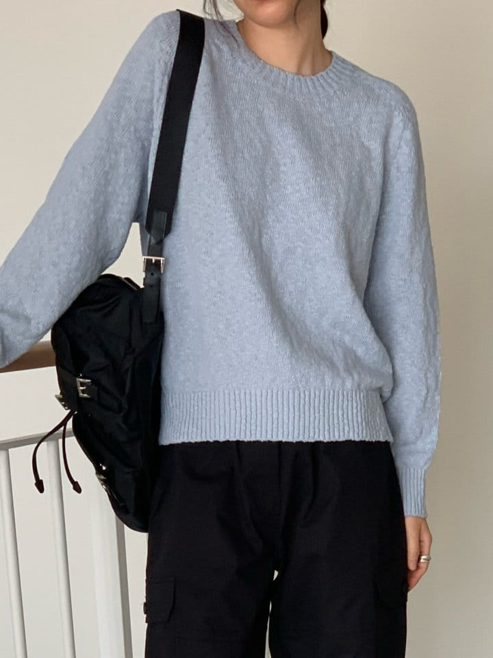 Taf - Korean Women Fashion - #womensfashion - Owe Raglan Knit - 10