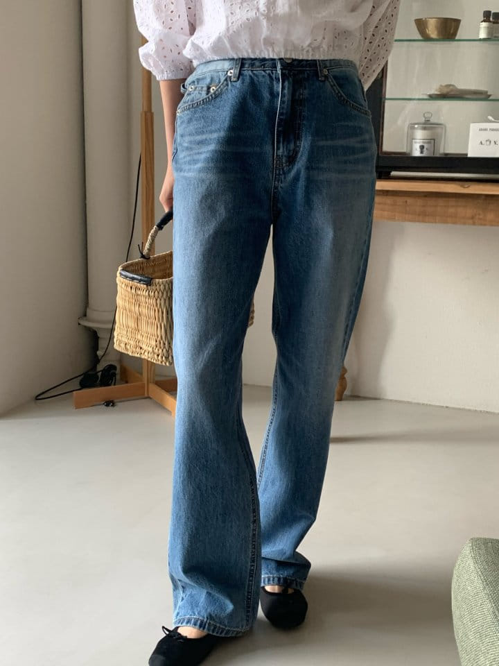 Taf - Korean Women Fashion - #womensfashion - Guinness Denim Pants