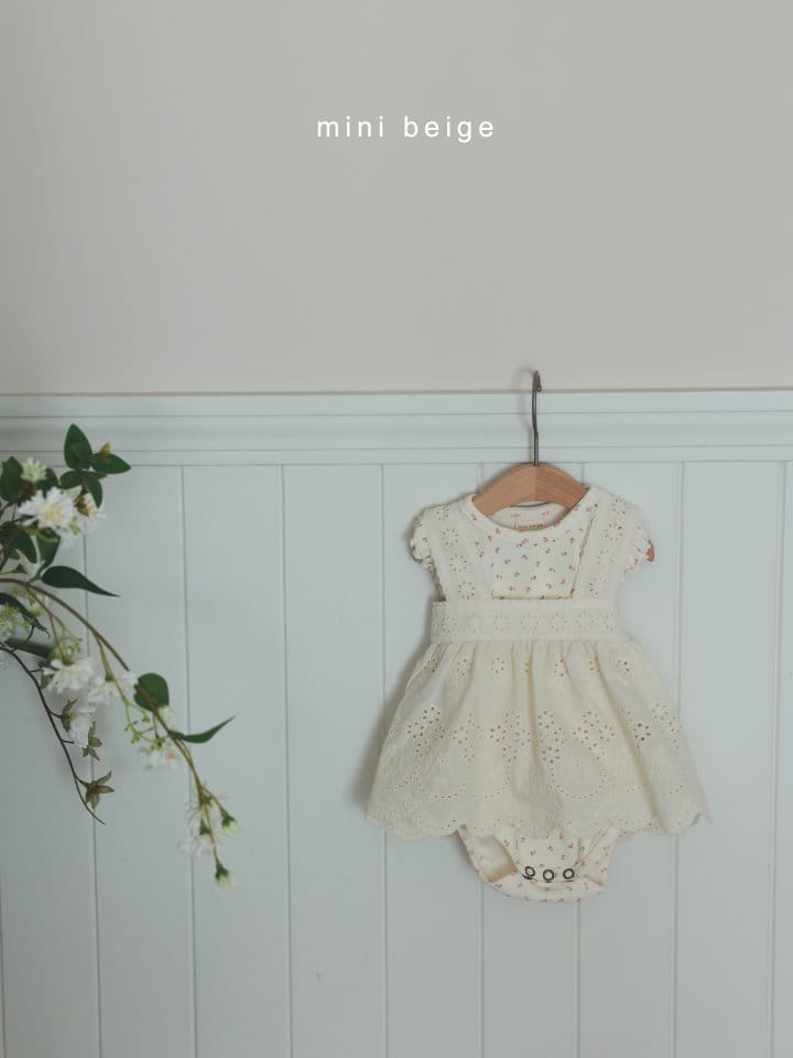 The Beige - Korean Baby Fashion - #babyboutique - Petite Tight Body Suit - 6